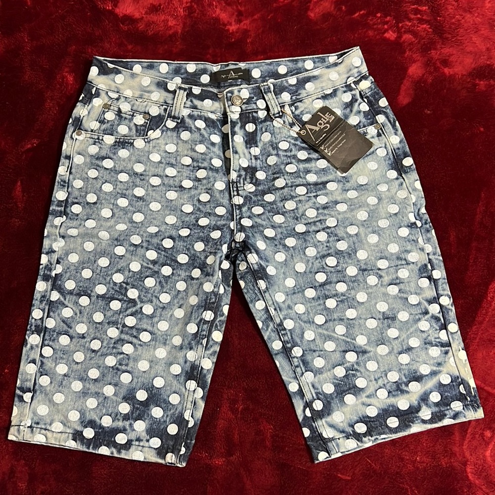 Brand new Agile Denim blue jean shorts